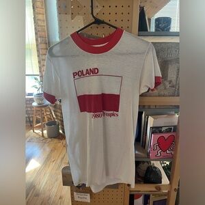 Poland 1980 Olympics vintage shirt